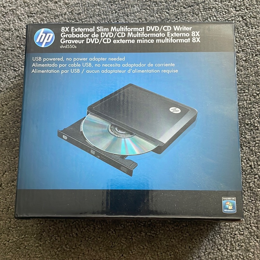 External CD/DVD Writer